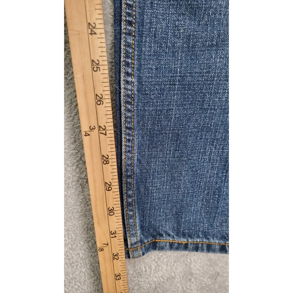 Levis 559 Relaxed Straight Jeans Mens 33x34 Medium Wash Blue 100% Cotton Denim